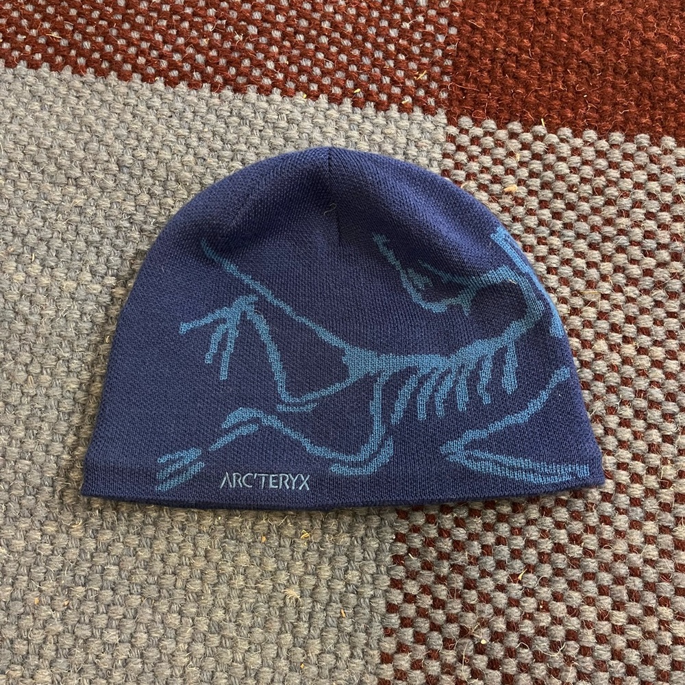 Arcteryx blue beanie